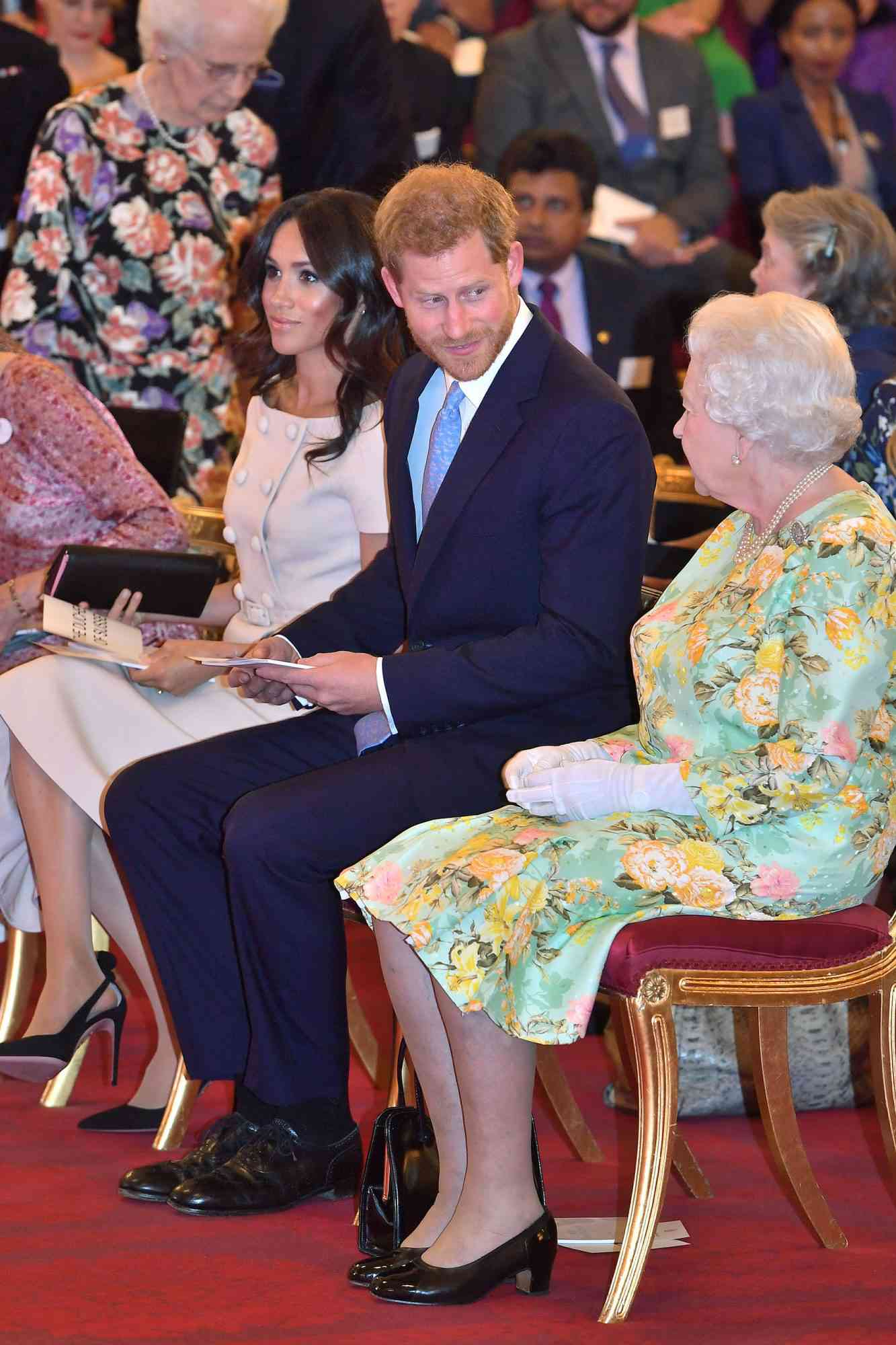 Her Majesty Hosts The Final Queen's Young Leaders Awards Ceremony