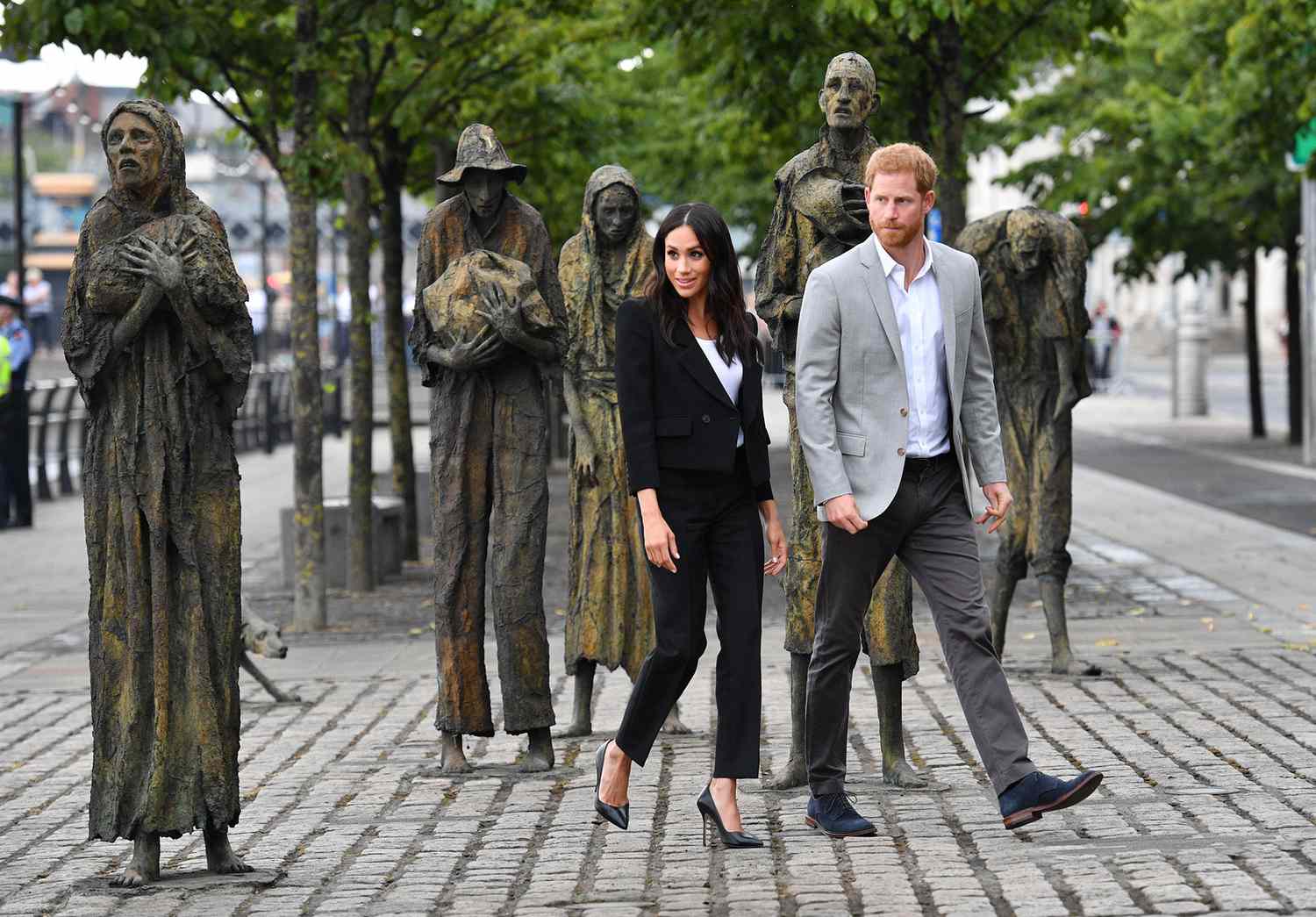 Prince Harry and Meghan Duchess of Sussex visit to Dublin, Ireland - 11 Jul 2018