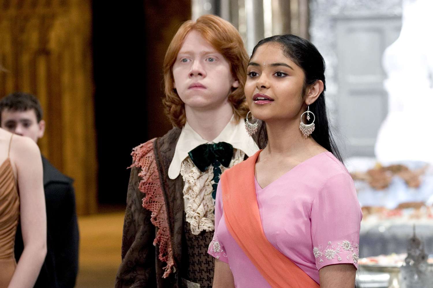 HARRY POTTER AND THE GOBLET OF FIRE, Rupert Grint, Afshan Azad, 2005, (c) Warner Brothers / courtesy