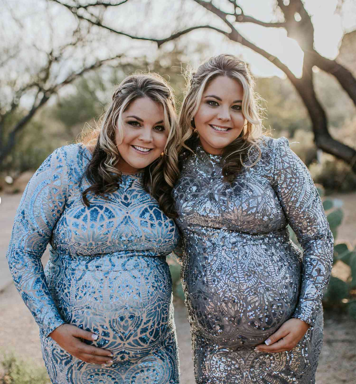 Twins give birth the same dayCredit: Liz Valentine Photography