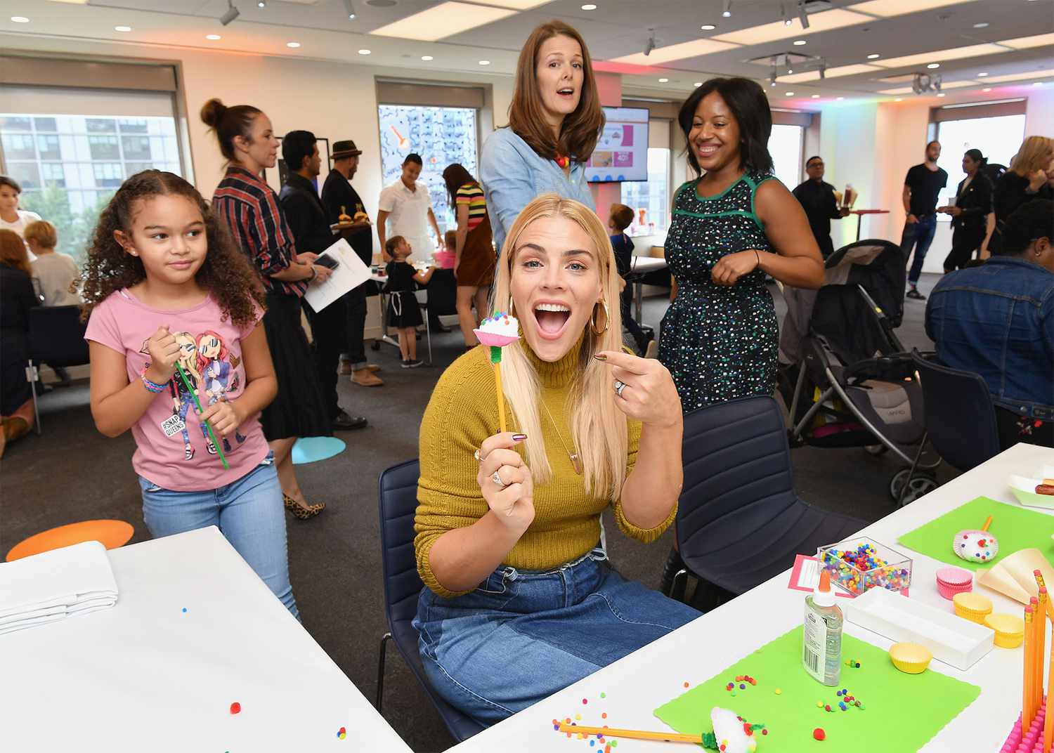 Michaels Kids Launch Event With Busy Philipps