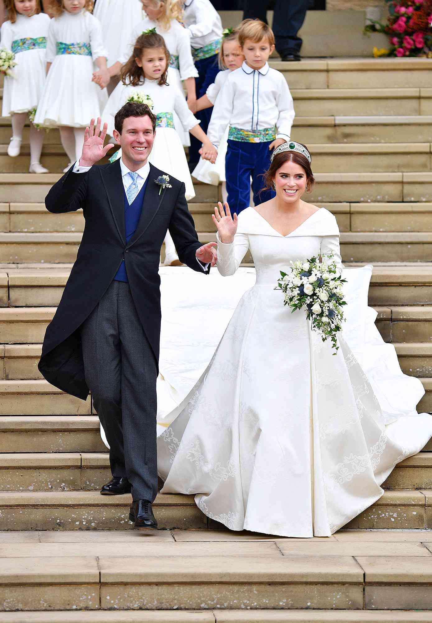 The wedding of Princess Eugenie and Jack Brooksbank, Carriage Procession, Windsor, Berkshire, UK -  12 Oct 2018