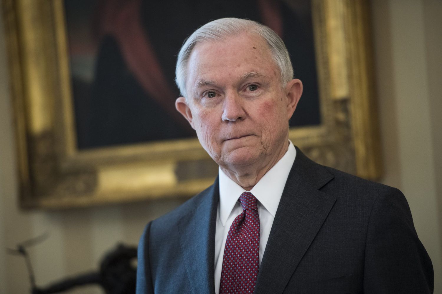 President Donald Trump Attorney General Jeff Sessions