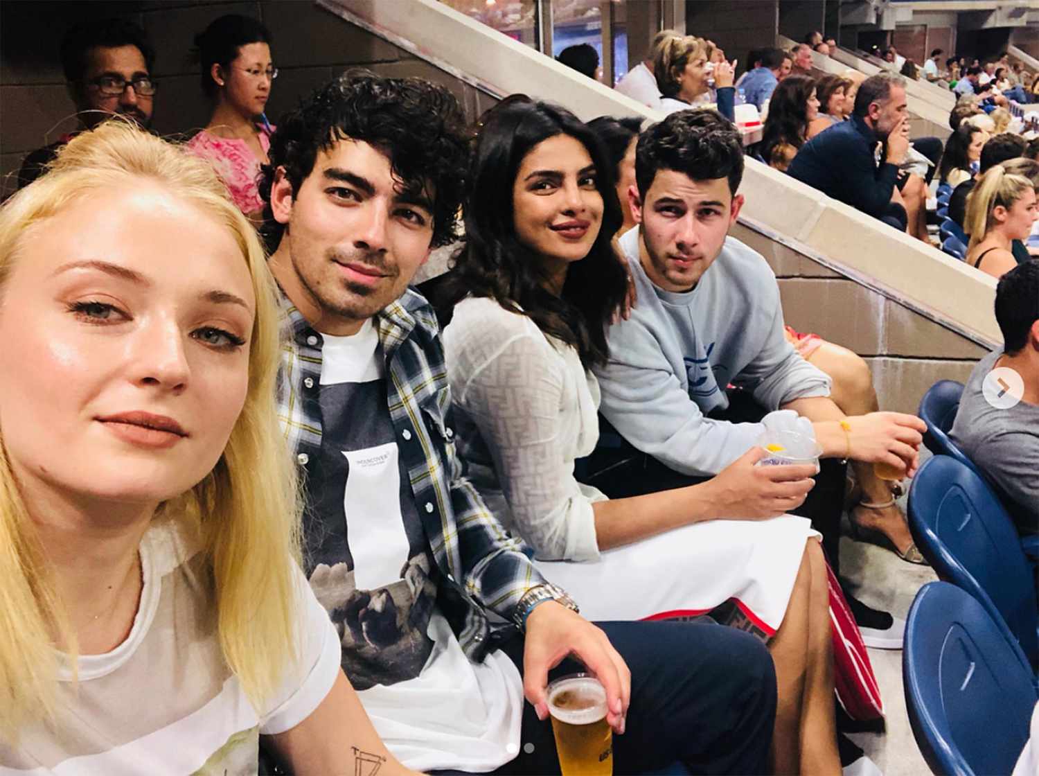 Nick and Priyanka Go on Double Dates With Joe and Sophie