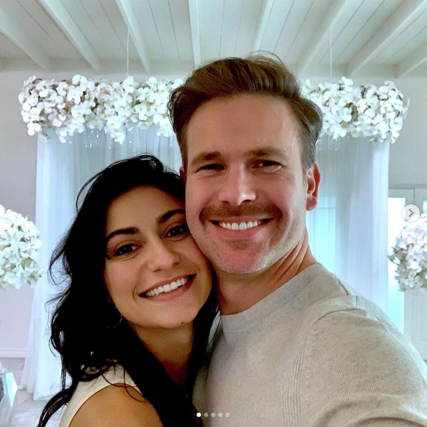 <p>On Dec. 23, the Broadway star and his actress girlfriend got engaged and married on the same day.</p>
                            <p>The Vampire Diaries actor, and his bride, whose Instagram handle already uses Davis' last name, shared their eventful wedding on Instagram.</p>
                            <p>The venue was the Albertson Wedding Chapel in Los Angeles. "This is where we got married &hellip; in a strip mall," Kiley posted on her Instagram Story.</p>
                            