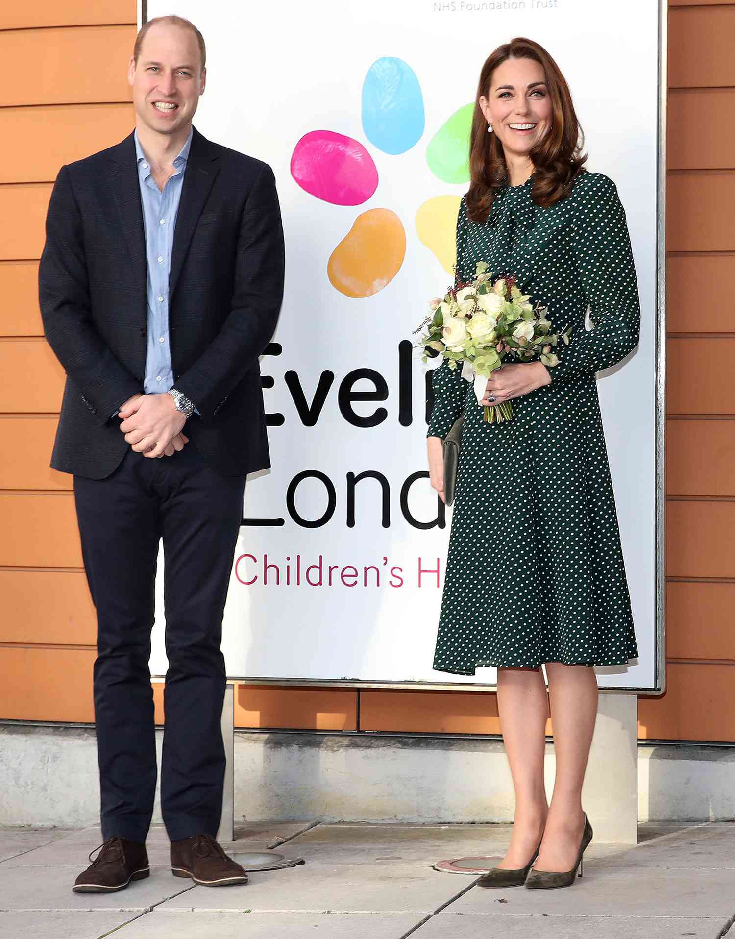 The Duke & Duchess Of Cambridge Visit Evelina London And The Passage