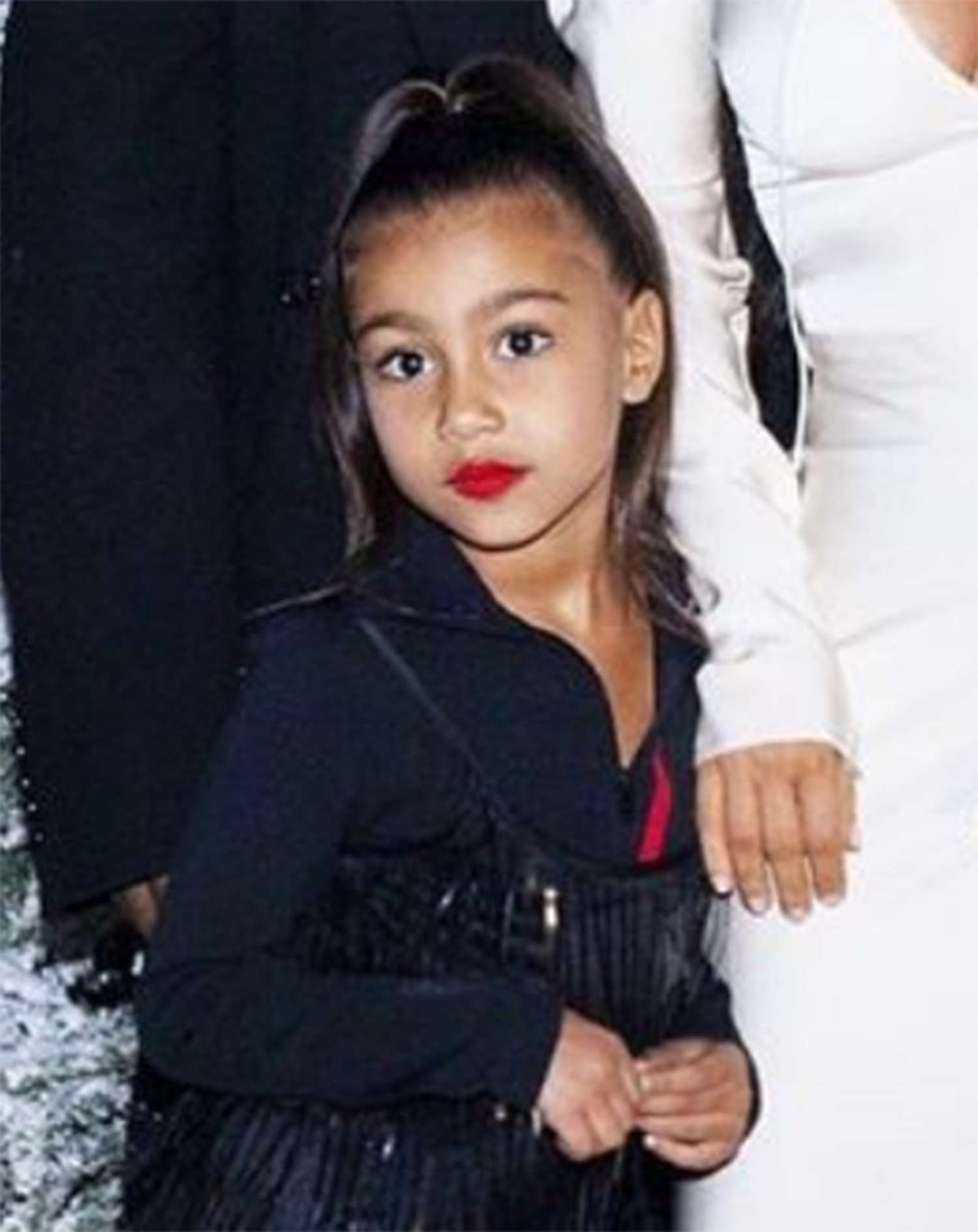 Kanye Isn't Cool with North Wearing Makeup