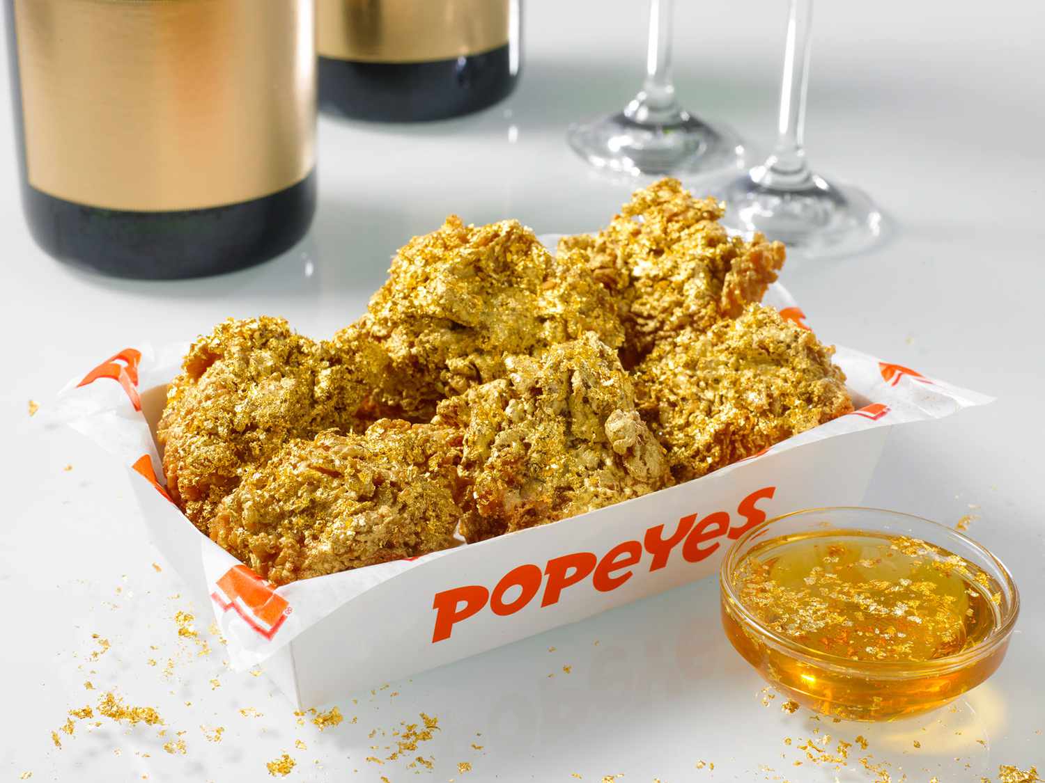 POPEYES' GOLD-DUSTED CHICKEN