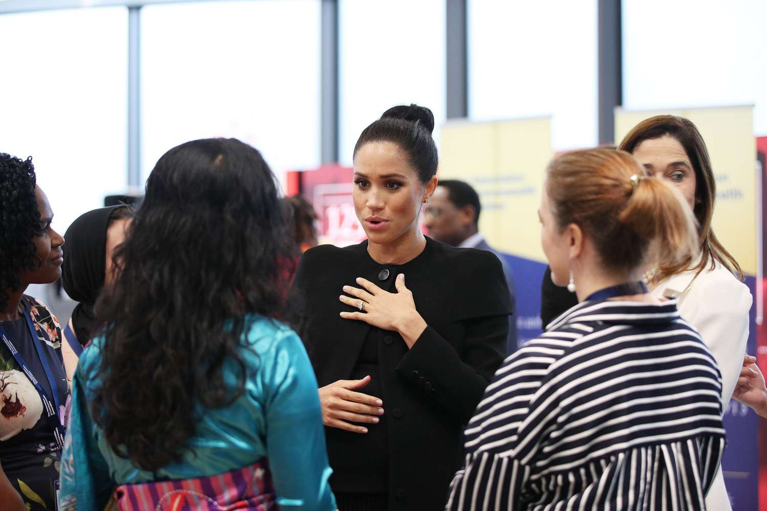 Meghan Duchess of Sussex visit to the Association of Commonwealth Universities, London, UK - 31 Jan 2019