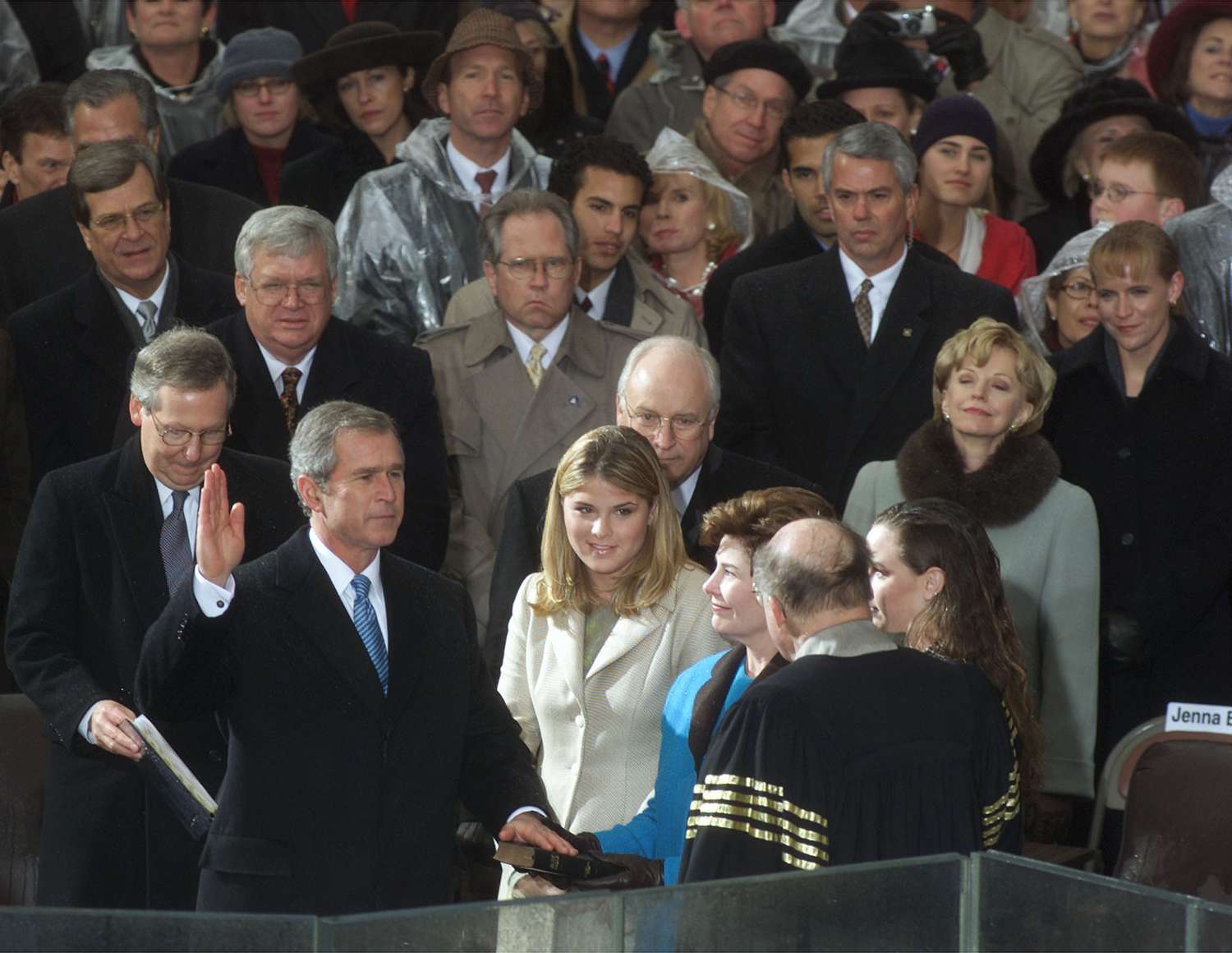 Bush Sworn In as President