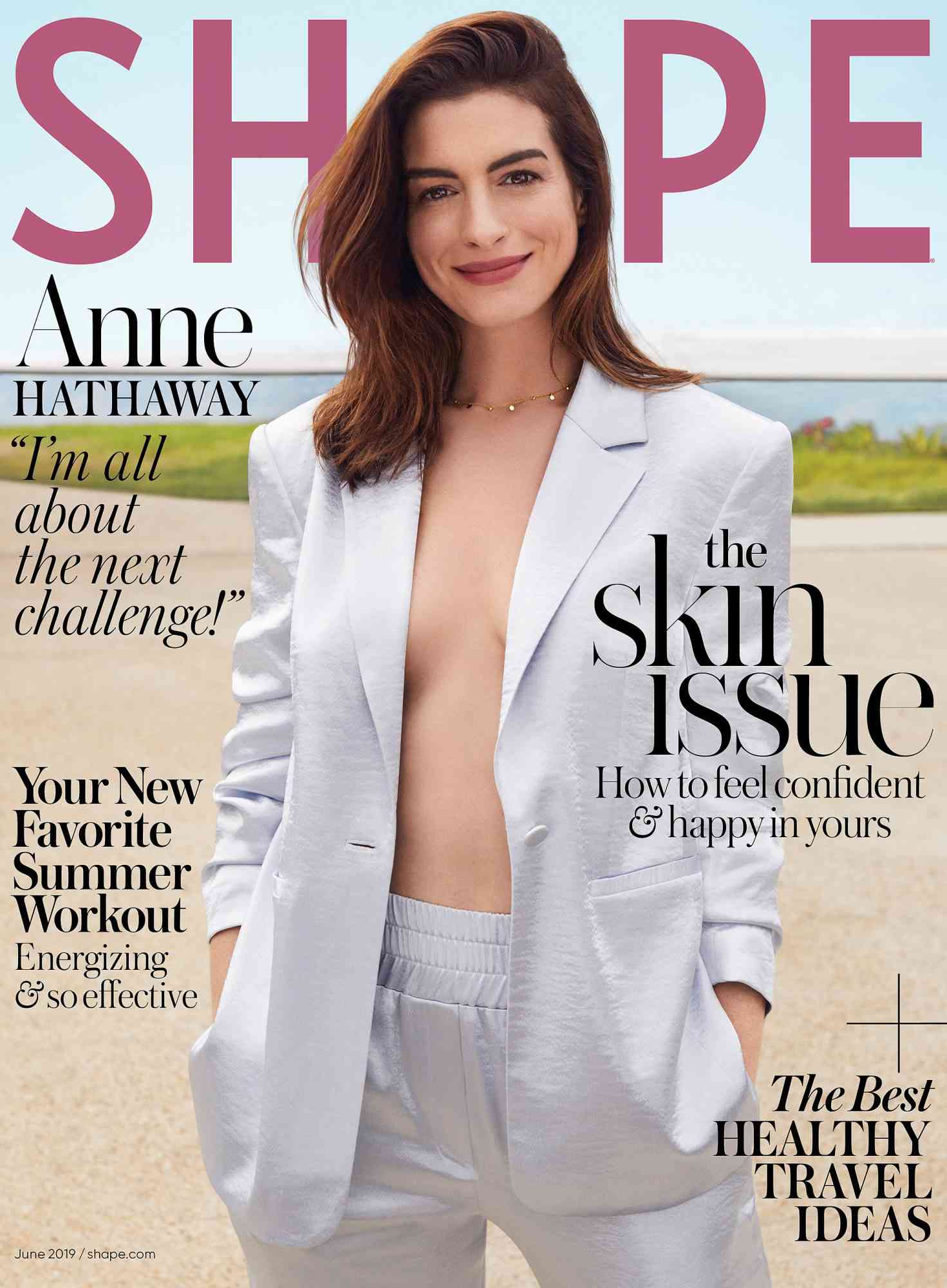 Anne Hathaway Shape magazine