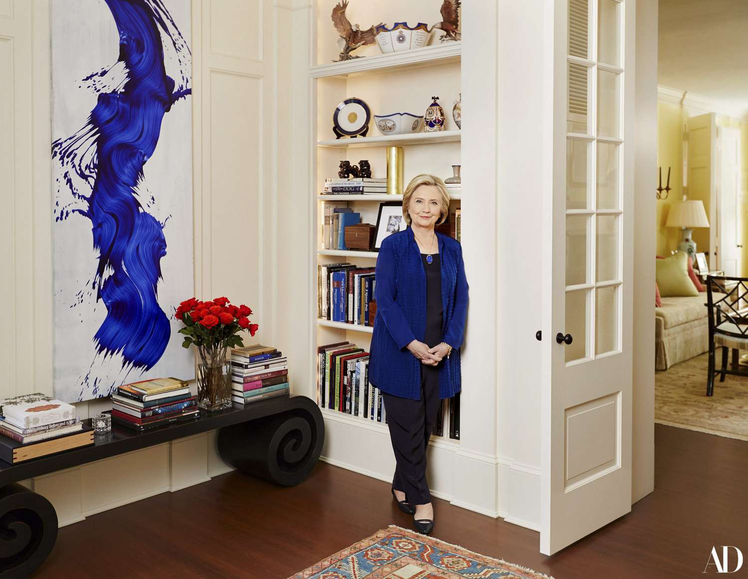 Architectural Digest Hillary Clinton's home CR: Architectural Digest