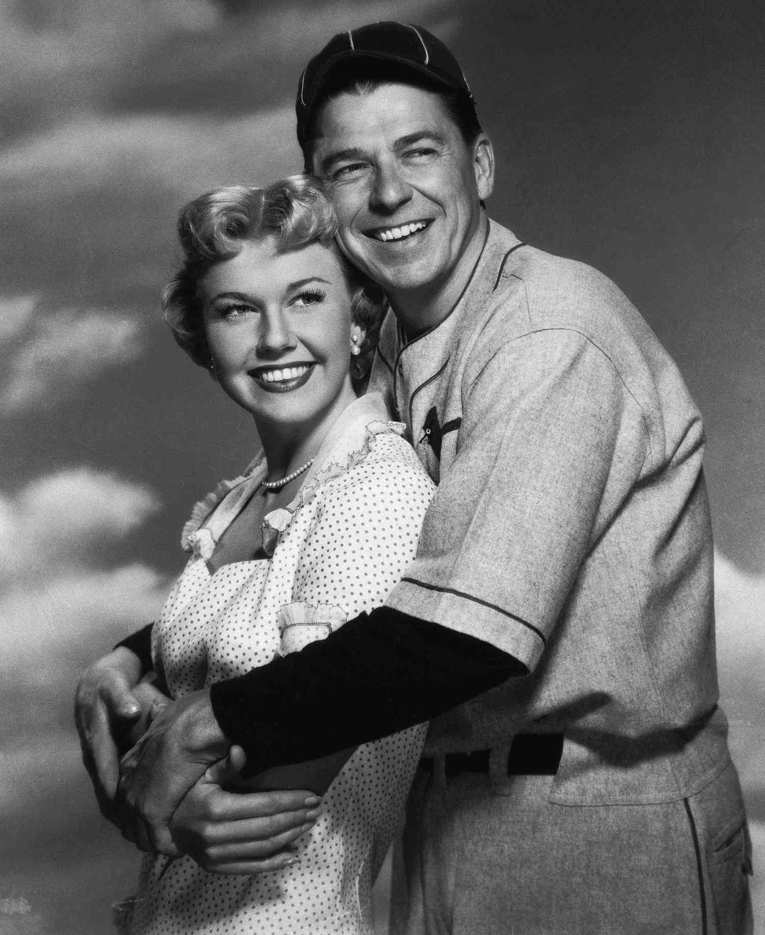 Ronald Reagan And Doris Day/Publ Handout
