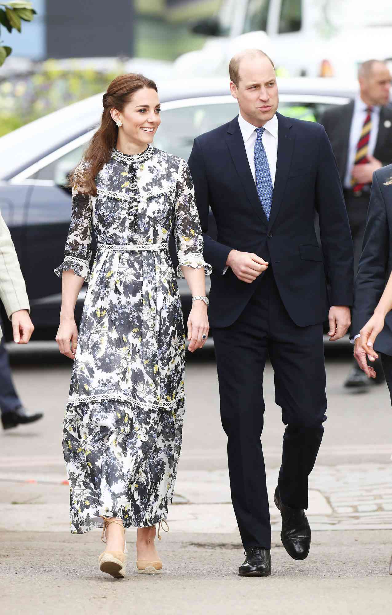 Prince William and Catherine, Duchess of Cambridge at the RHS Chelsea Flower Show 2019 press day at Chelsea Flower Show on May 20, 2019 in London, England