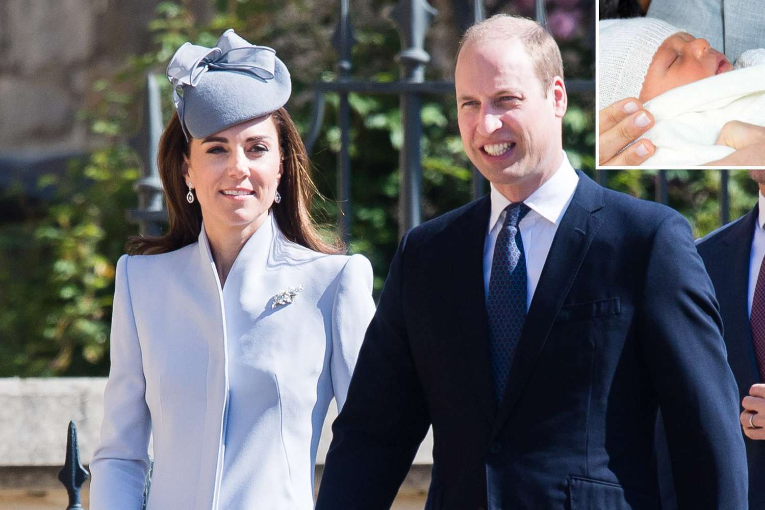 Catherine, Duchess of Cambridge and Prince William, Duke of Cambridge Archie