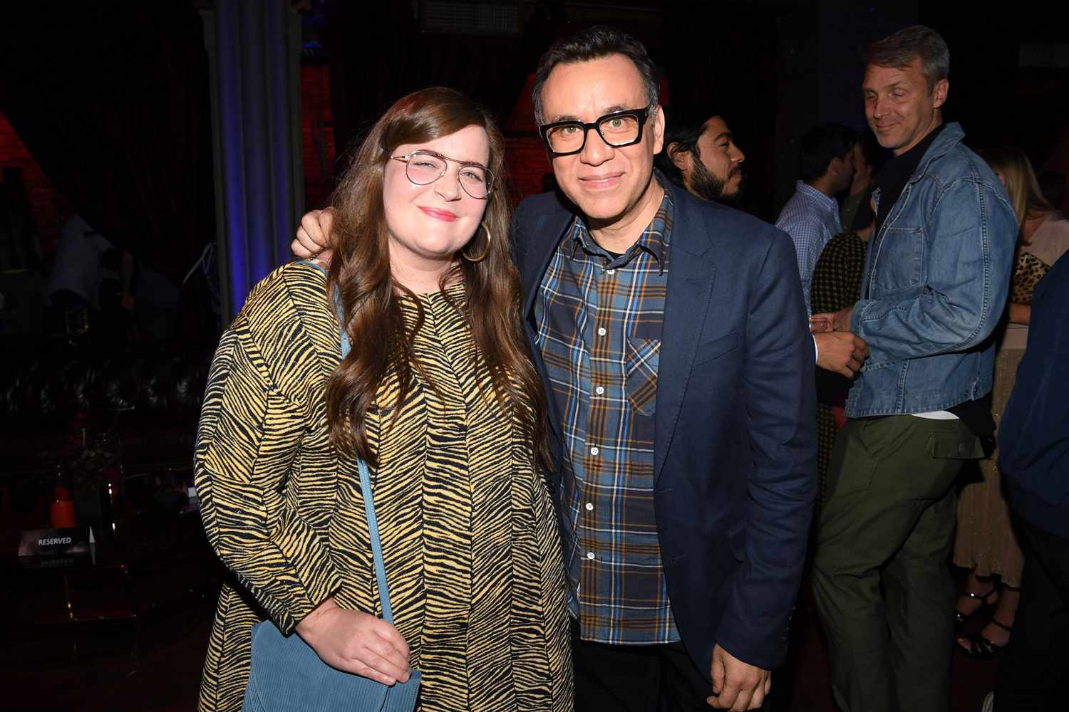 Aidy Bryant and Fred Armisen