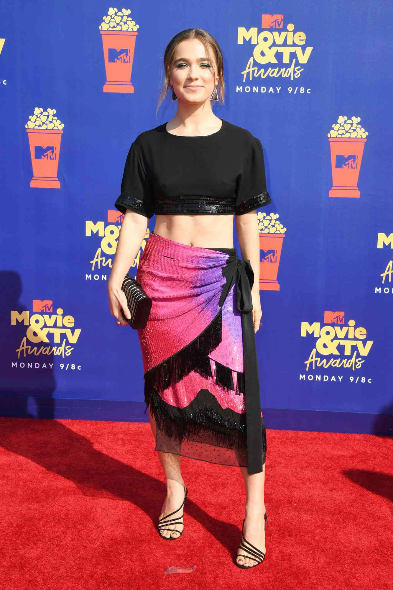 Haley Lu Richardson attends the 2019 MTV Movie and TV Awards