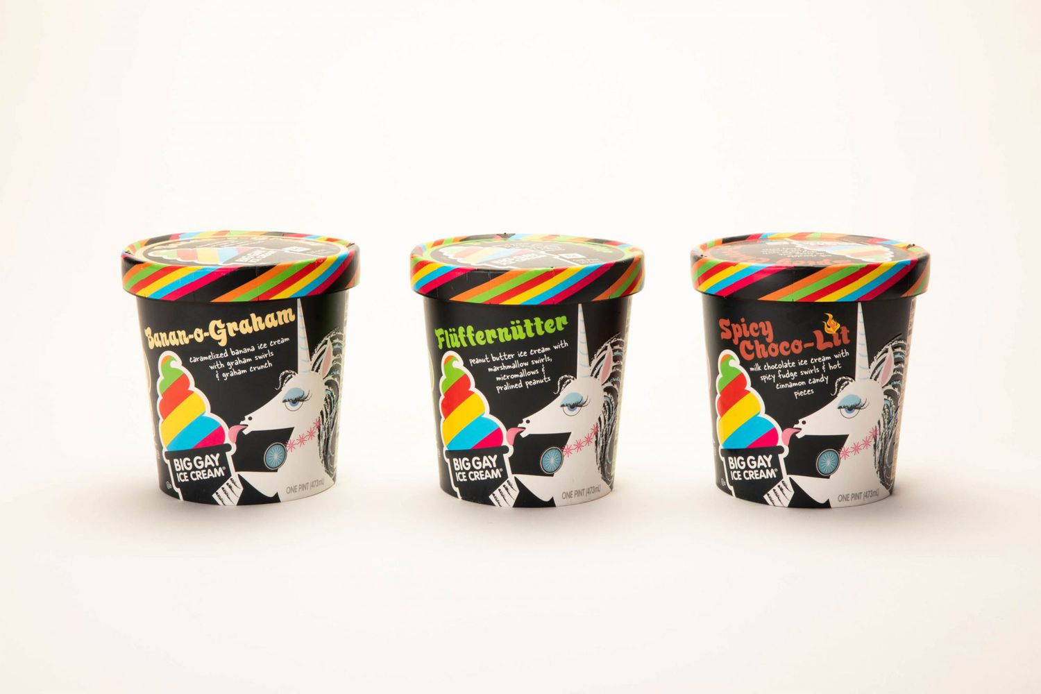 3 new flavors of Big Gay Ice Cream