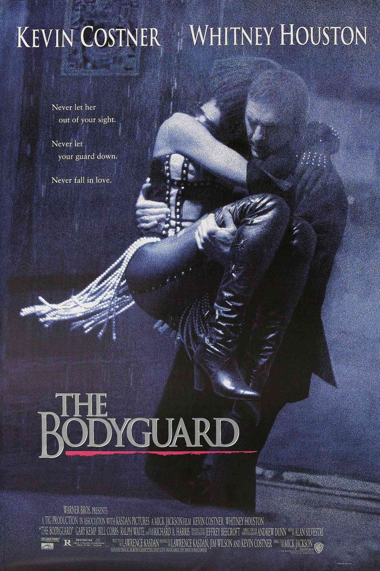 Kevin Costner, Whitney Houston The Bodyguard