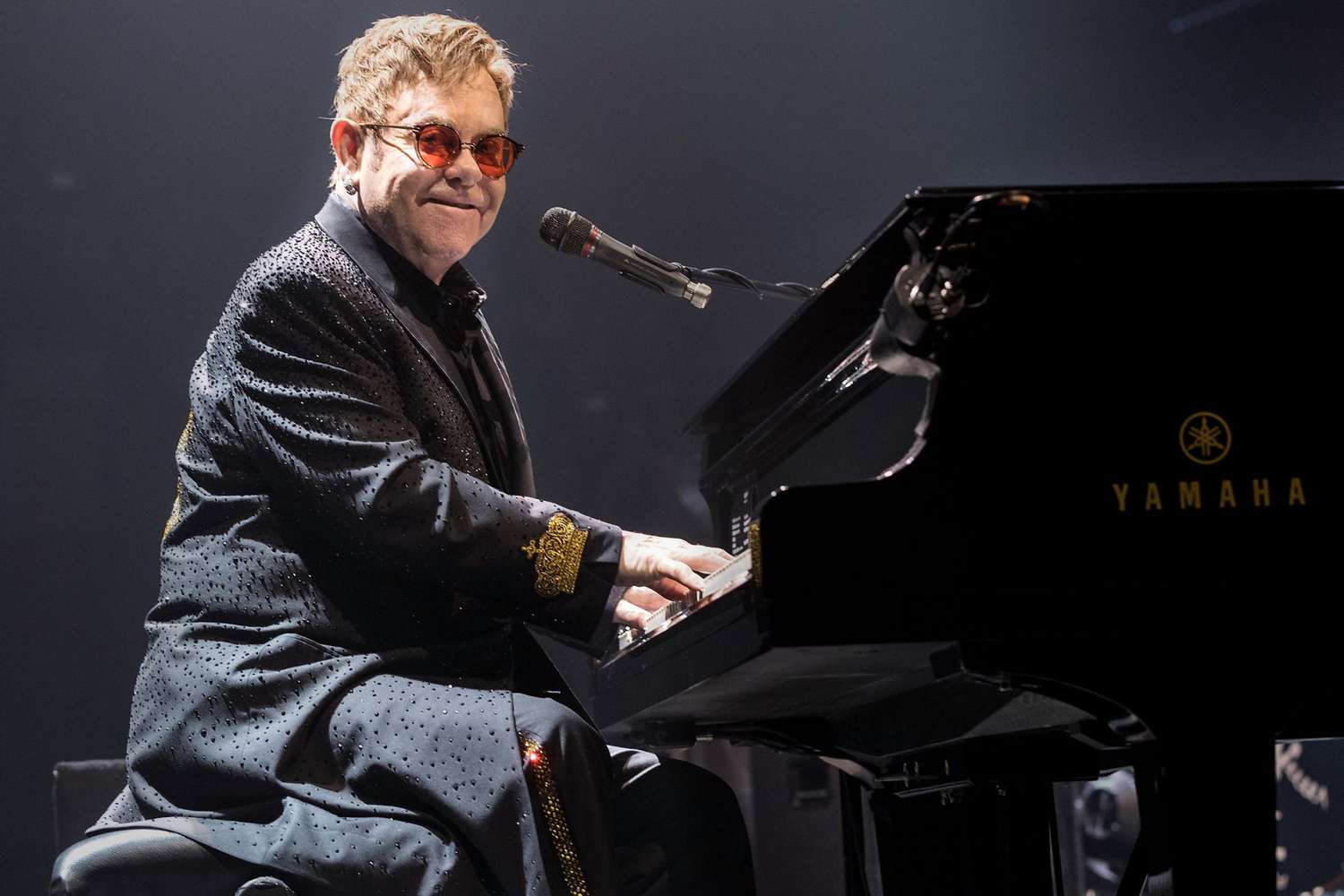 Elton John Performs At Save On Foods Memorial Centre