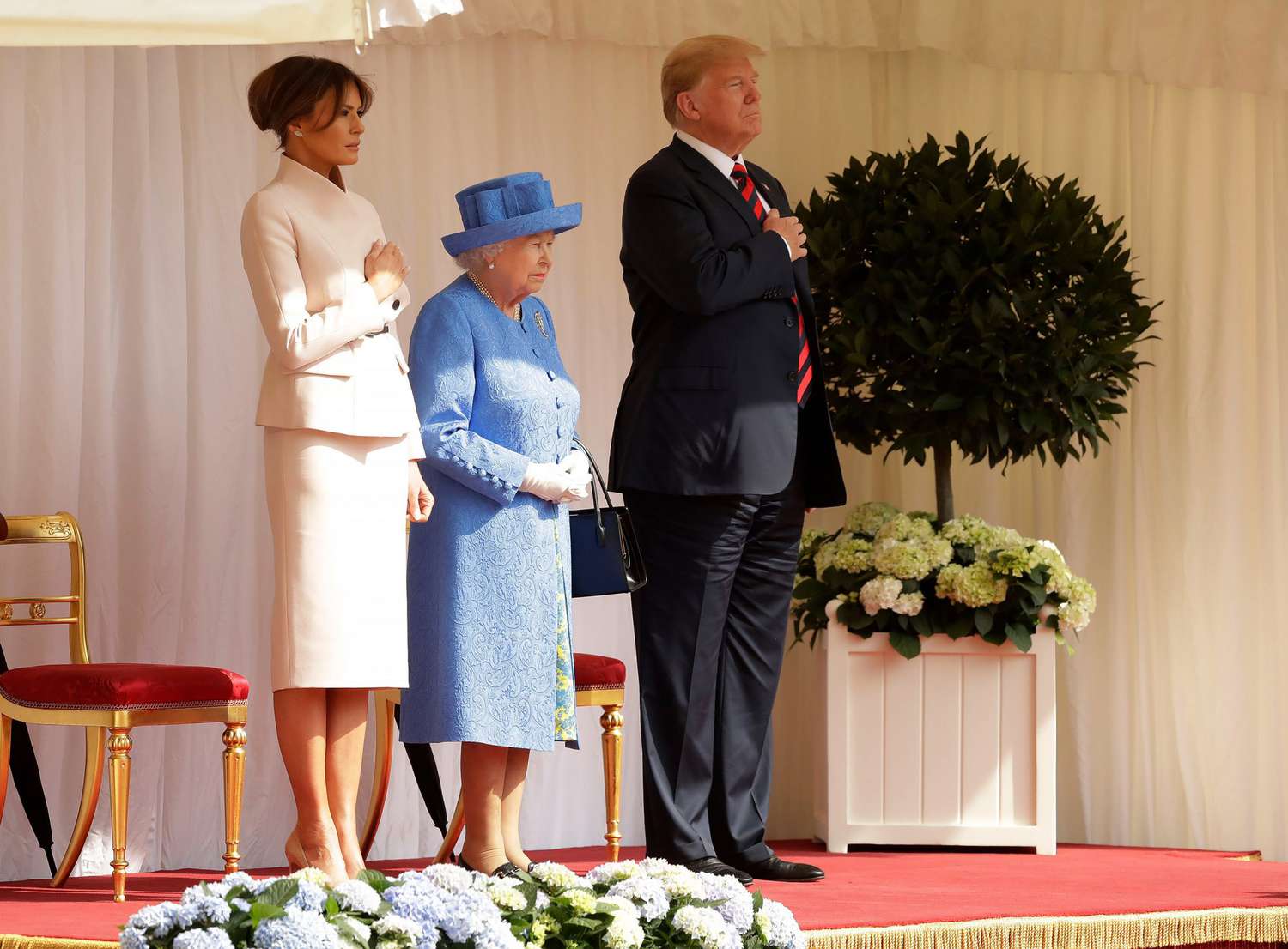 Britain Trump Visit, Windsor, United Kingdom - 13 Jul 2018