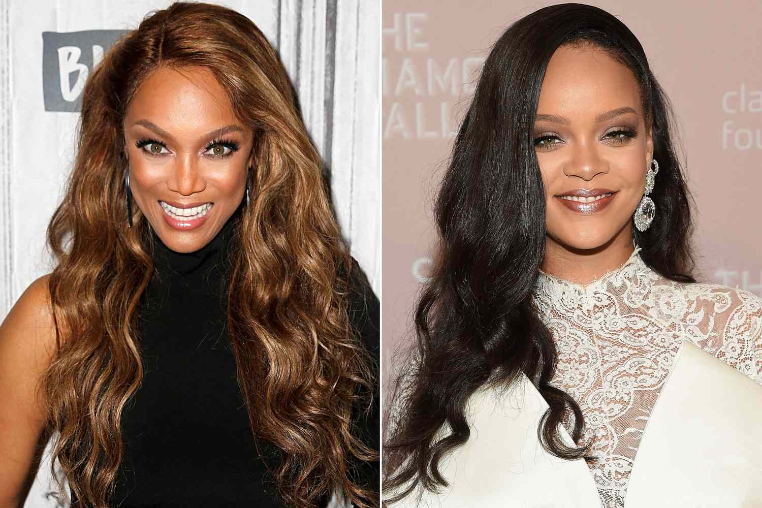 Tyra Banks Seems To Think Rihanna Is Her Doppelg Auml Nger In New Photo People Com