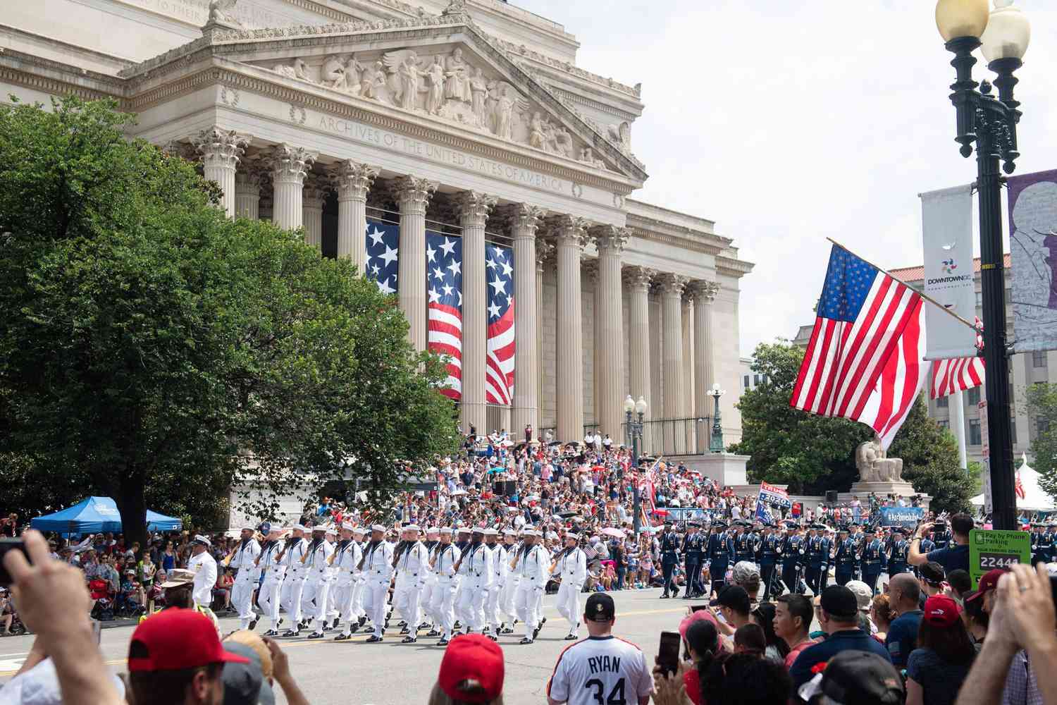 Fourth of July festivities on July 4, 2019 in Washington, DC