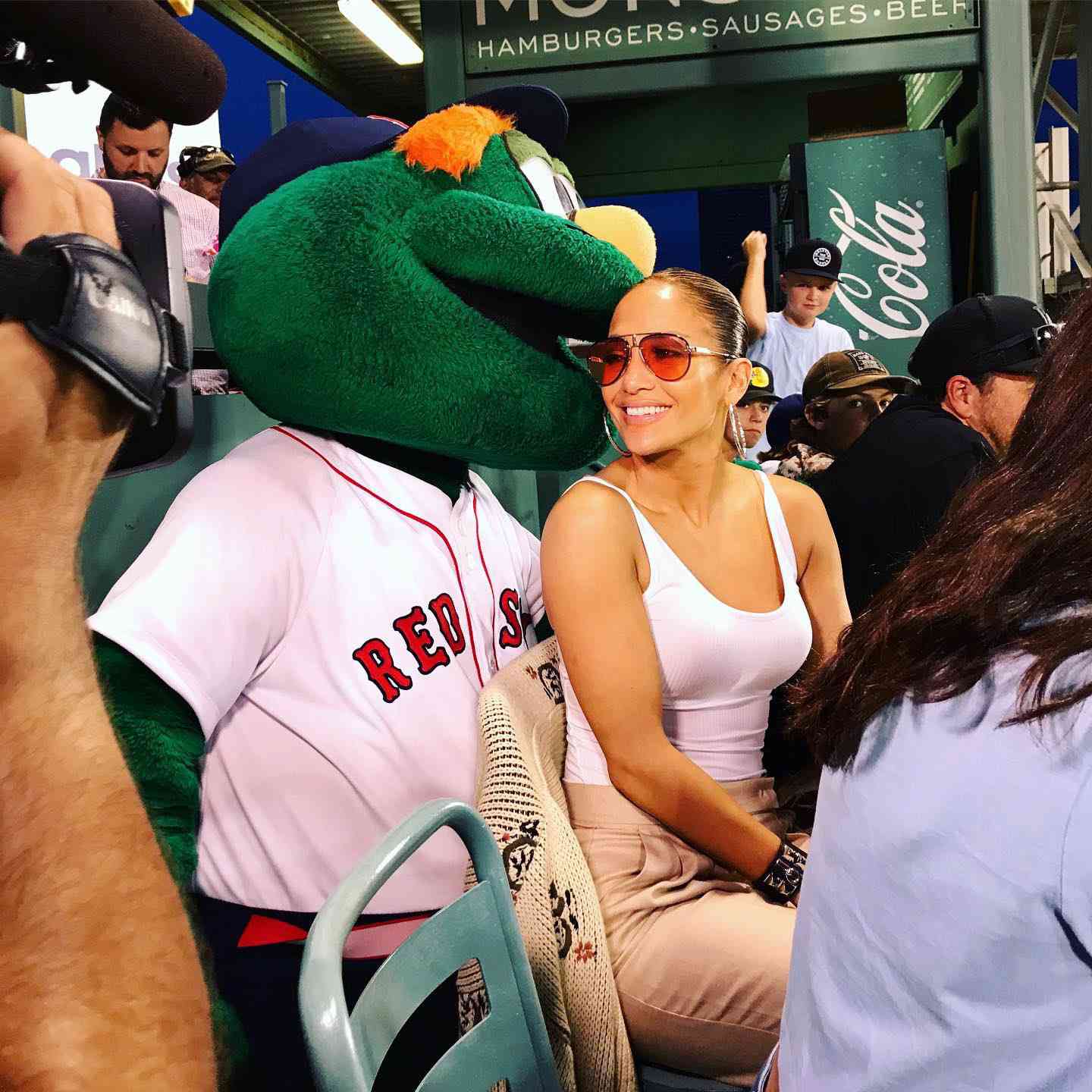 Jennifer Lopez and Wally