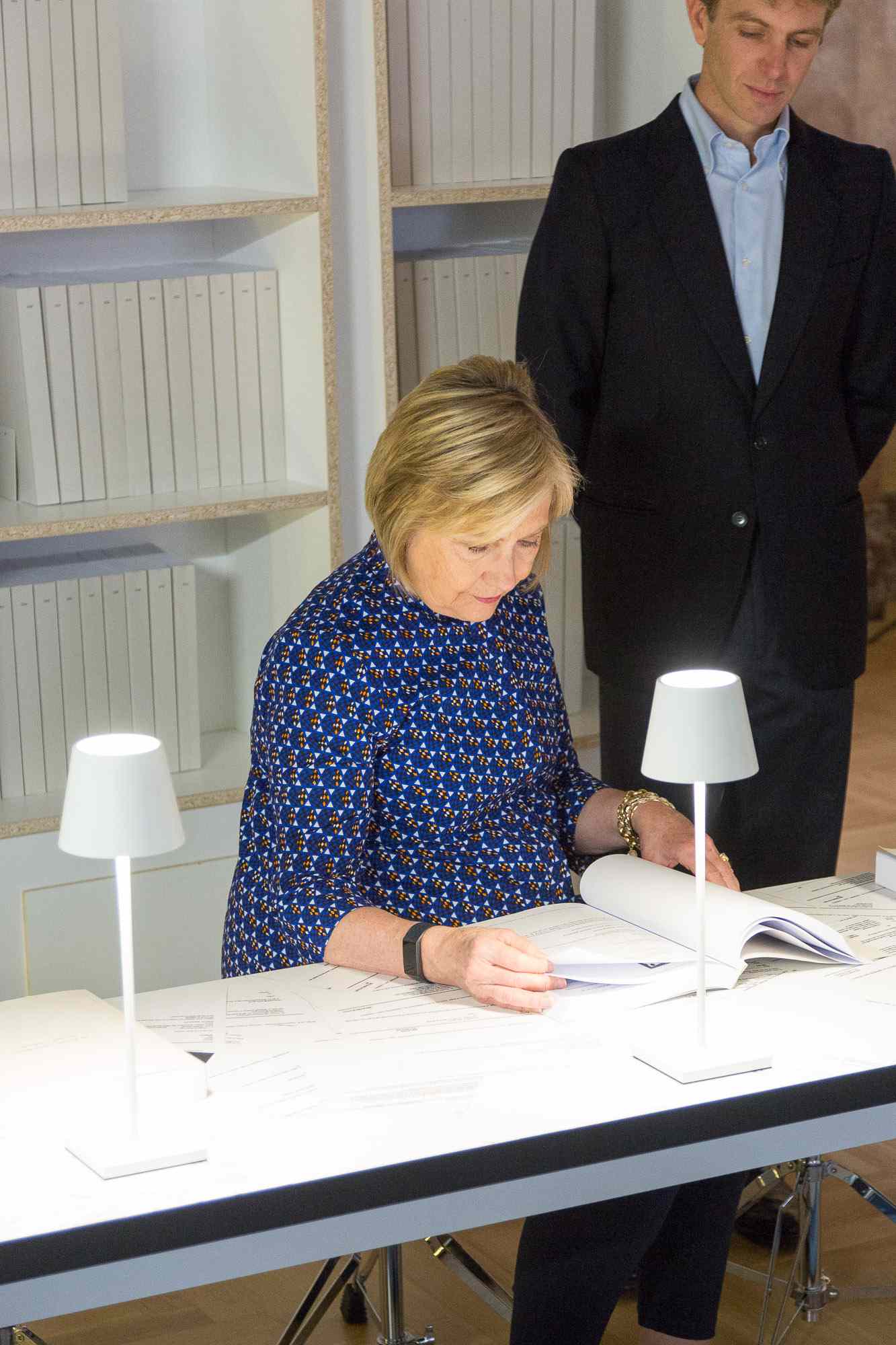 Hilary Clinton at the Venice Biennale