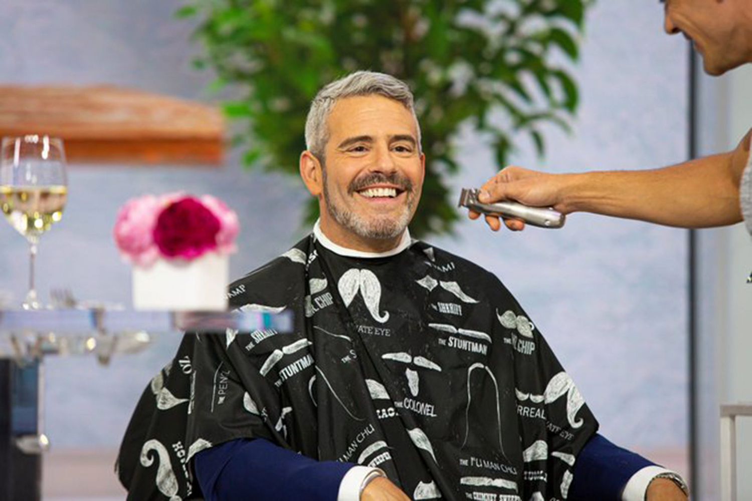 Andy Cohen Today show shaving