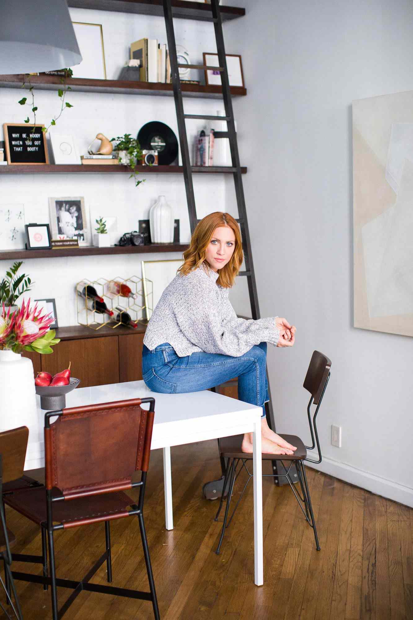 Brittany Snow Crate and Barrel House Makeover