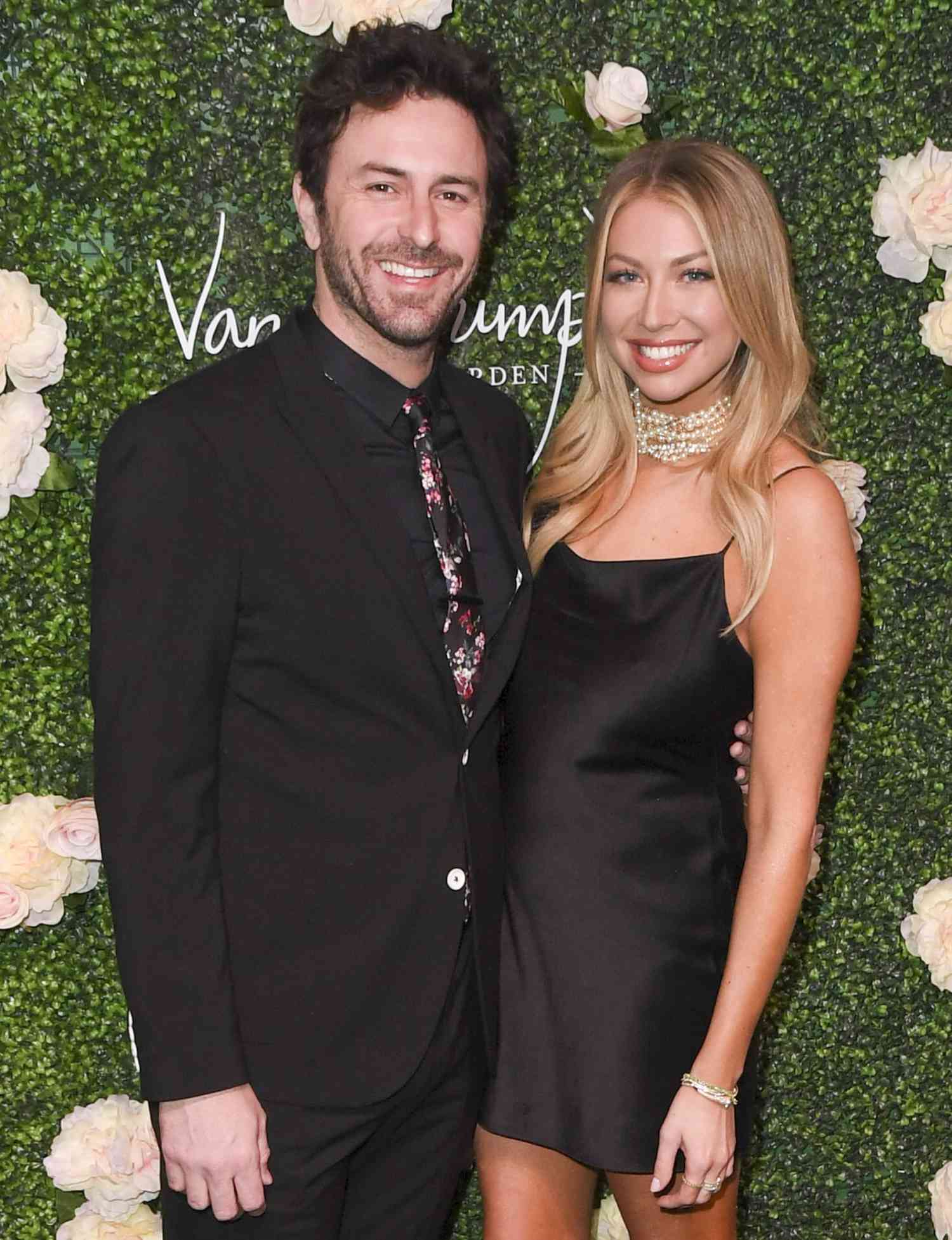 Beau Clark (L) and Stassi Schroeder attend the grand opening of Vanderpump Cocktail Garden at Caesars Palace on March 30, 2019 in Las Vegas, Nevada. (Photo by Mindy Small/FilmMagic)
