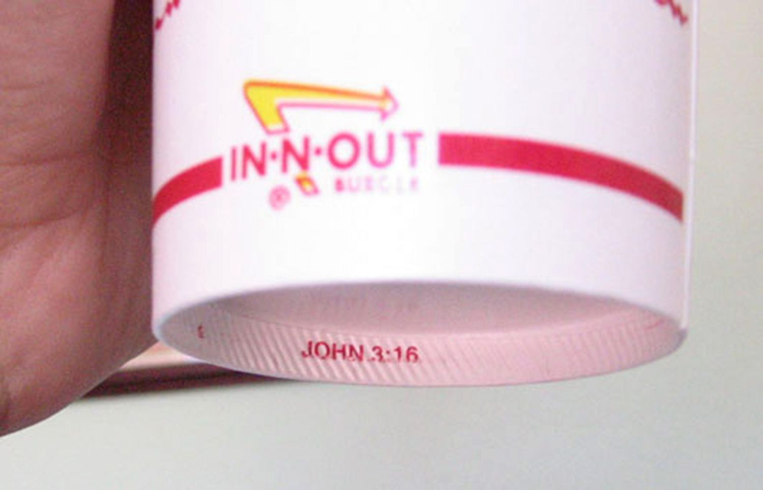 In-N-Out Burger bible verses