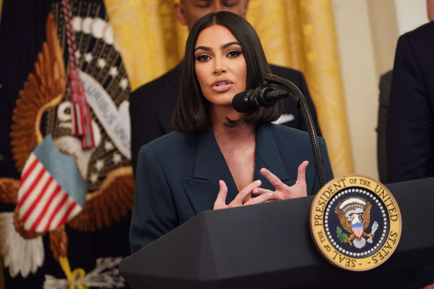 Kim Kardashian white house