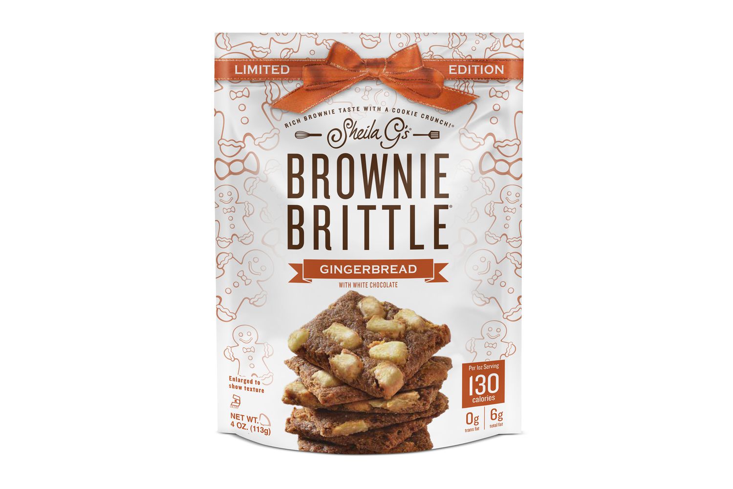 Gingerbread Brownie Brittle