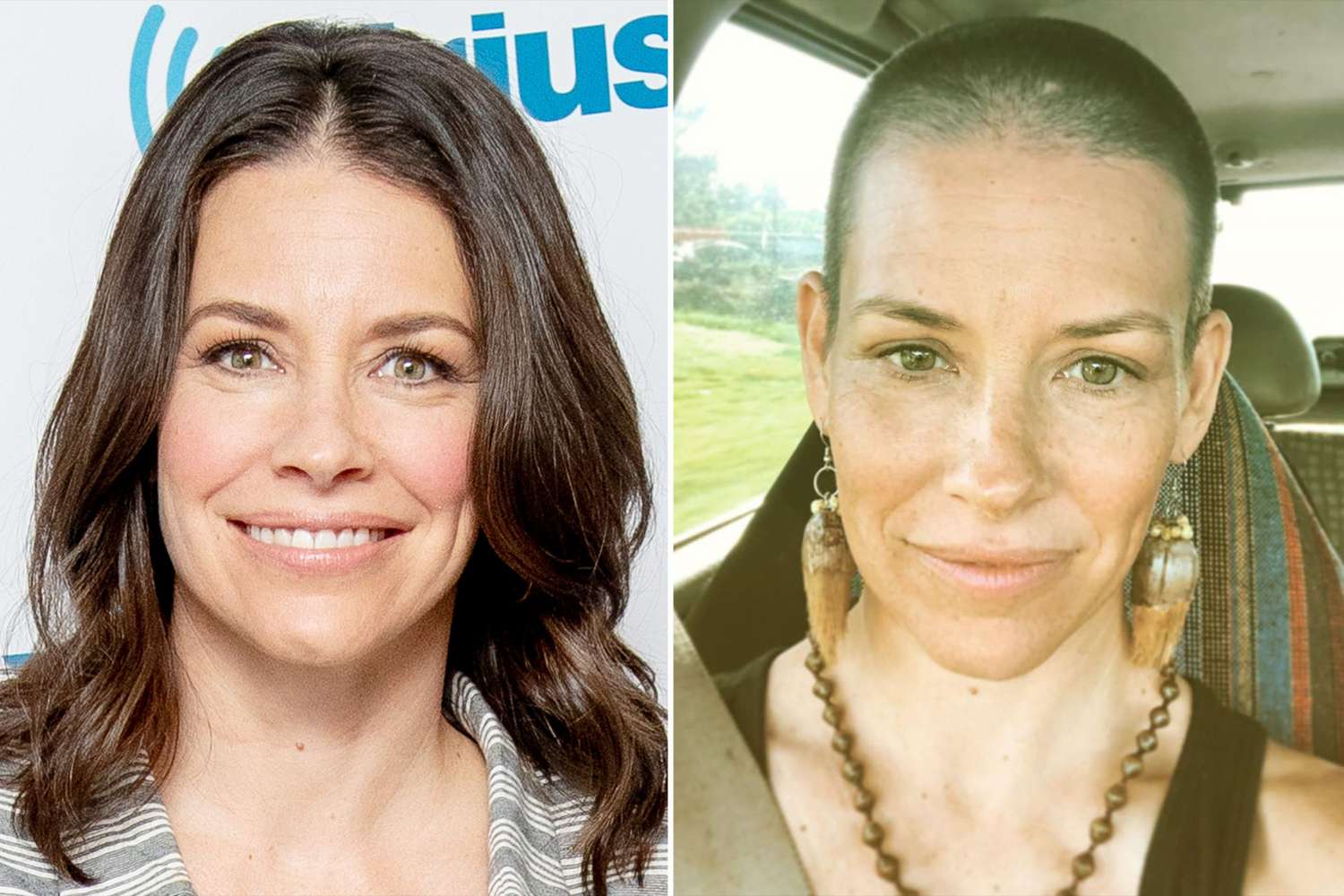 Evangeline Lilly Shaves Off All of Her Hair