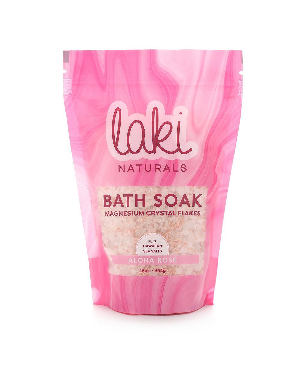 Laki Naturals Aloha Rose Bath Soak