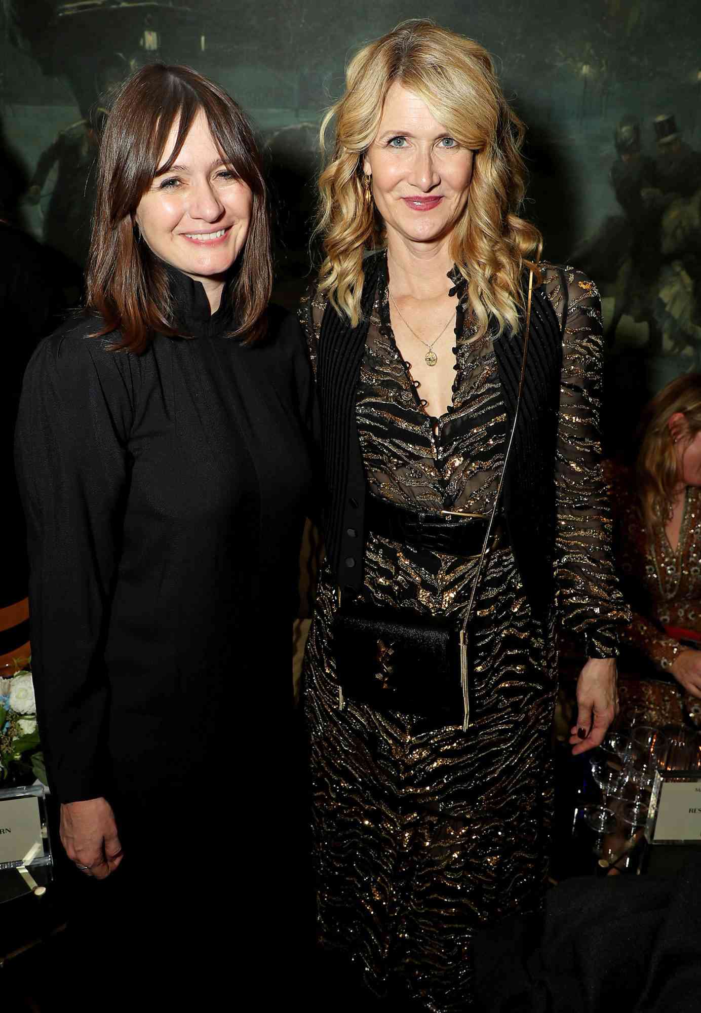Emily Mortimer, Laura Dern New York Premiere of "Marriage Story" hosted by Netflix at The Paris Theater - After Party Held at The Oak Room New York Plaza, New York, USA - 10 Nov 2019