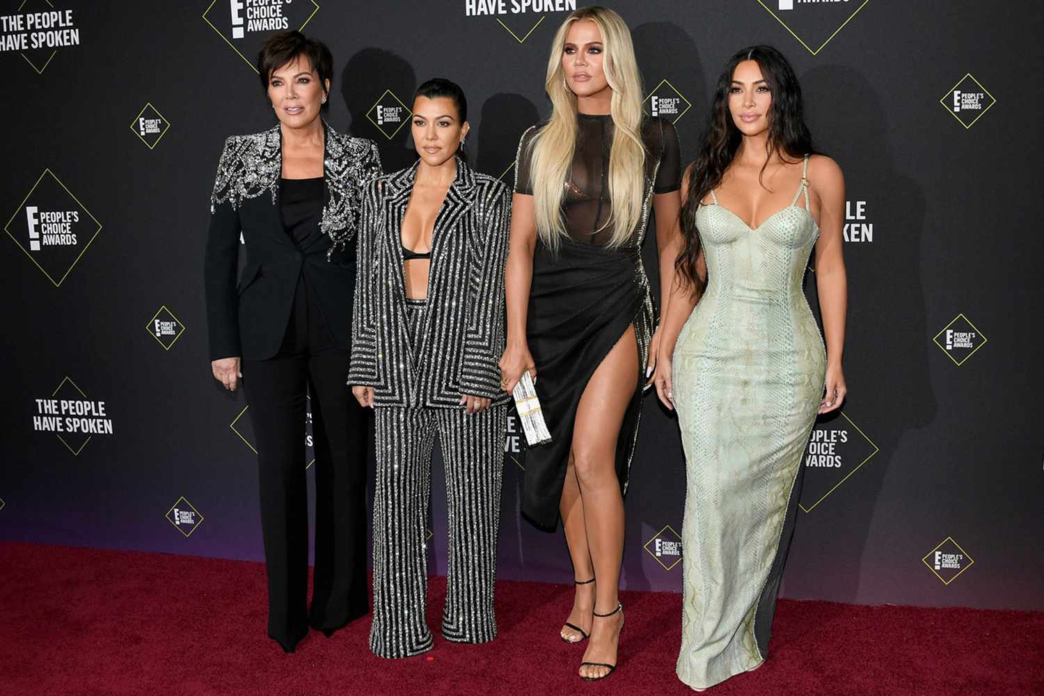 Kris Jenner, Kourtney Kardashian, Khlo&eacute; Kardashian and Kim Kardashian