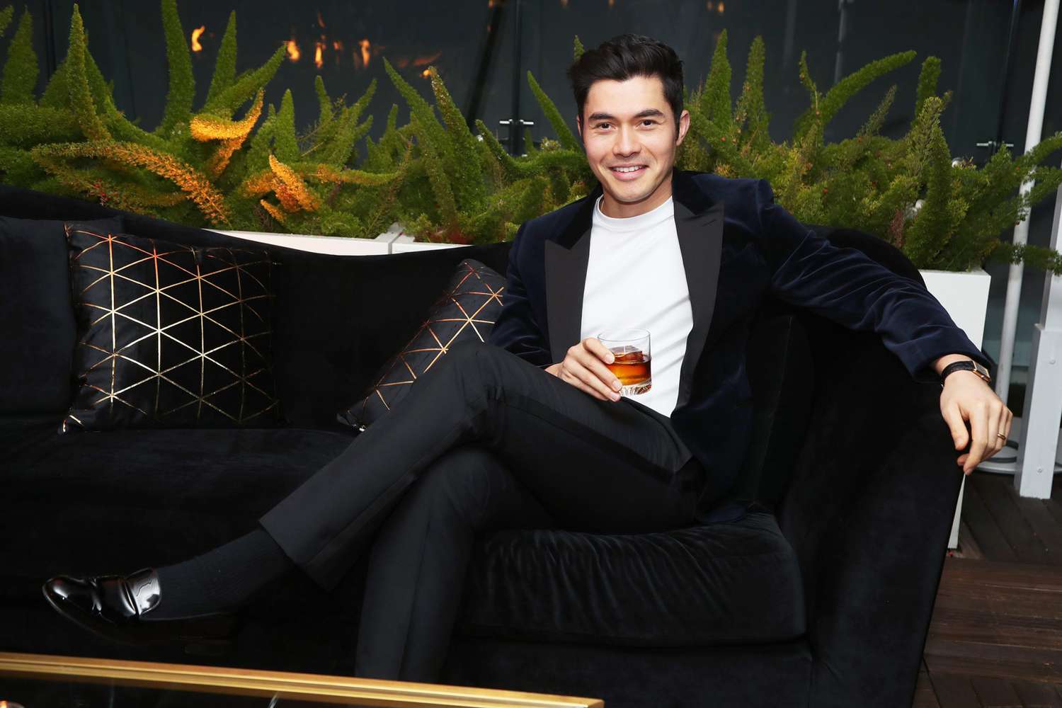 Henry Golding, Hennessys Prestige & Rare Cognac Collection ambassador, attends the brands Greatness is an Odyssey content series premiere at The London Hotel on December 10, 2019 in West Hollywood, California