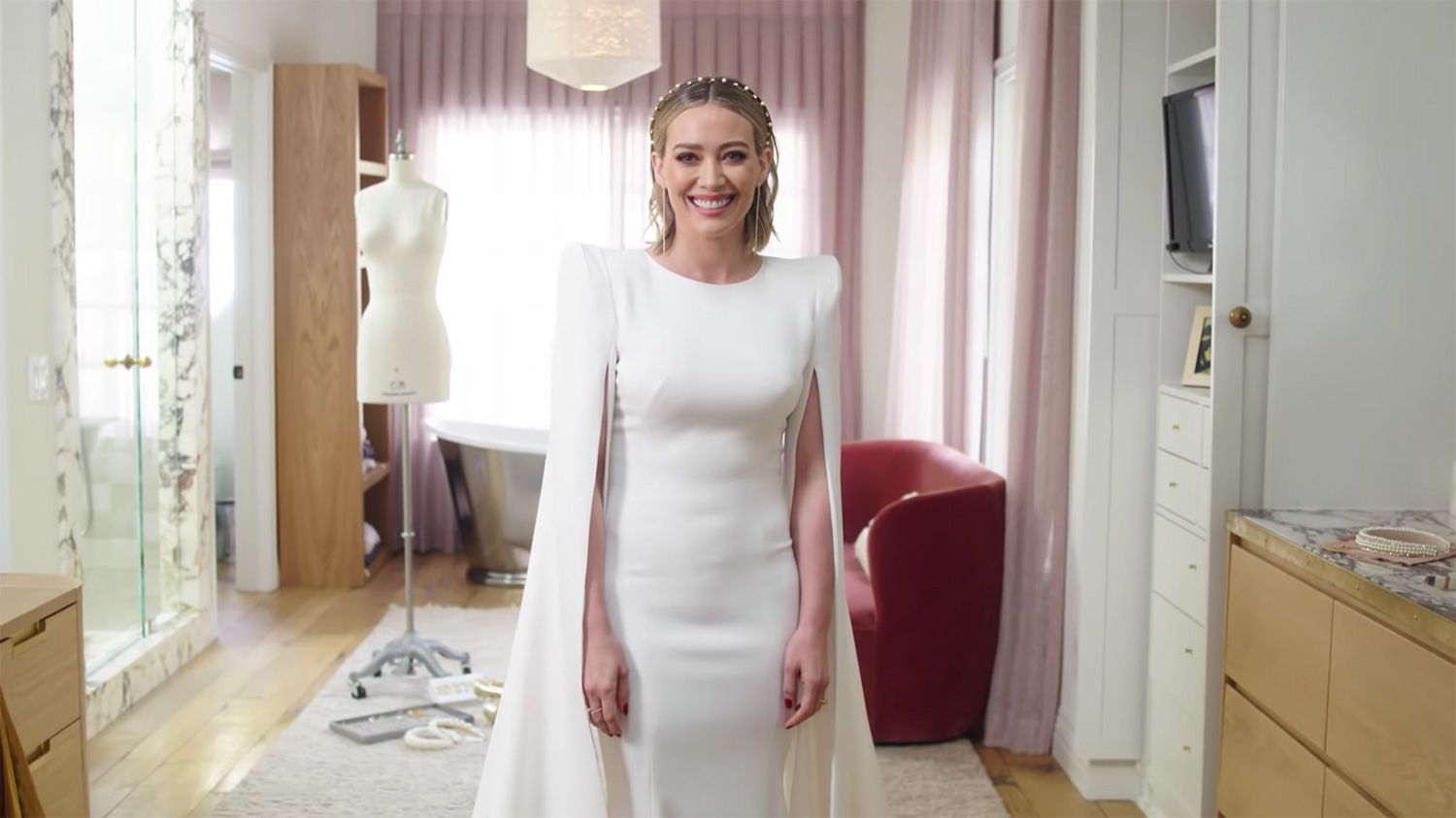 Hilary Duff Wedding Dress