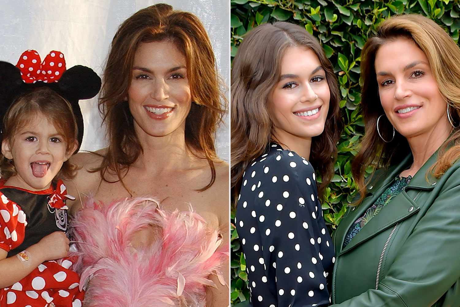 18-year-old Kaia Gerber looks just like her supermodel mom, Cindy Crawford.