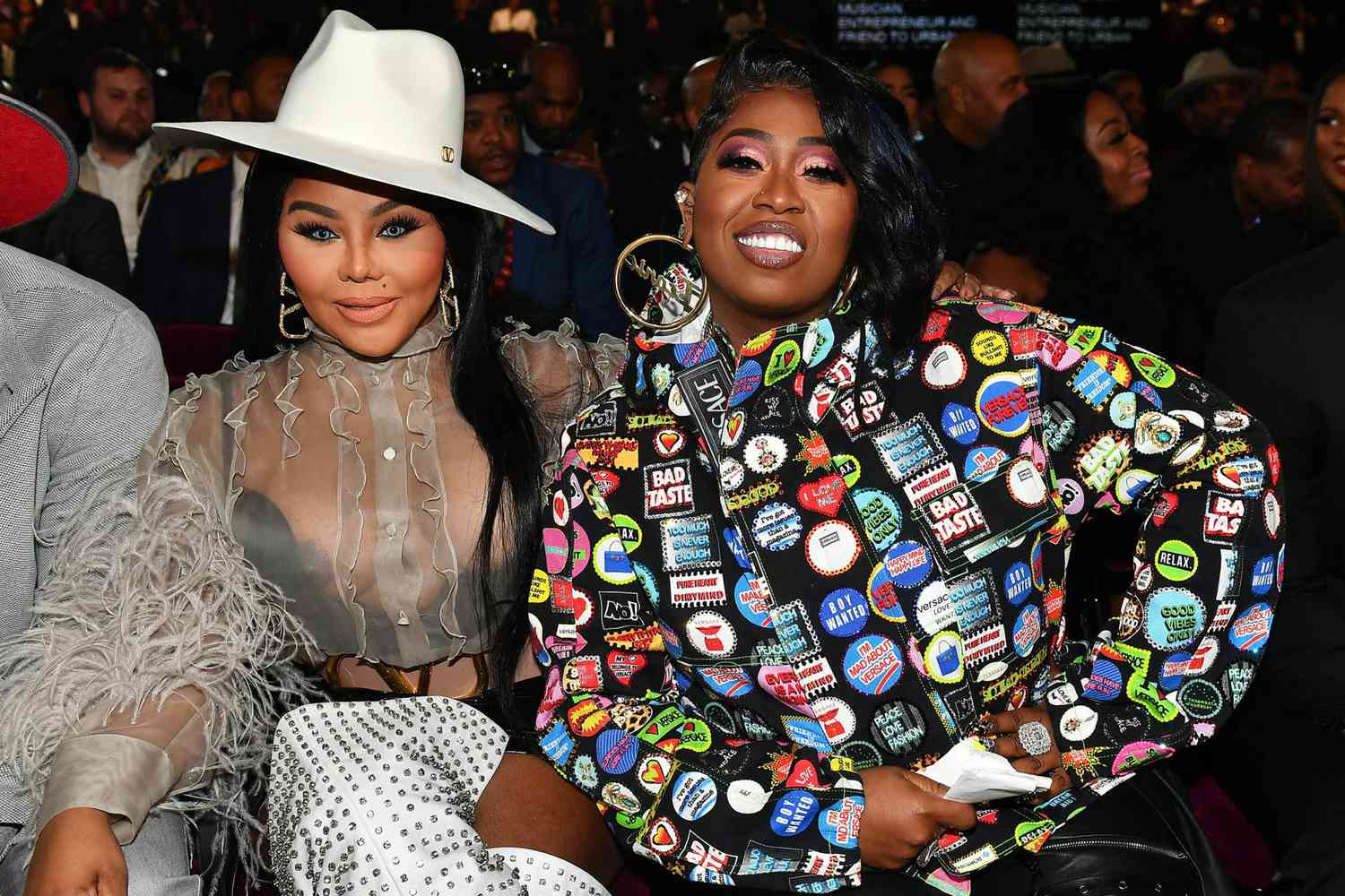 Lil' Kim and Missy Elliott attends 2019 Urban One Honors at MGM National Harbor on December 05, 2019 in Oxon Hill, Maryland
