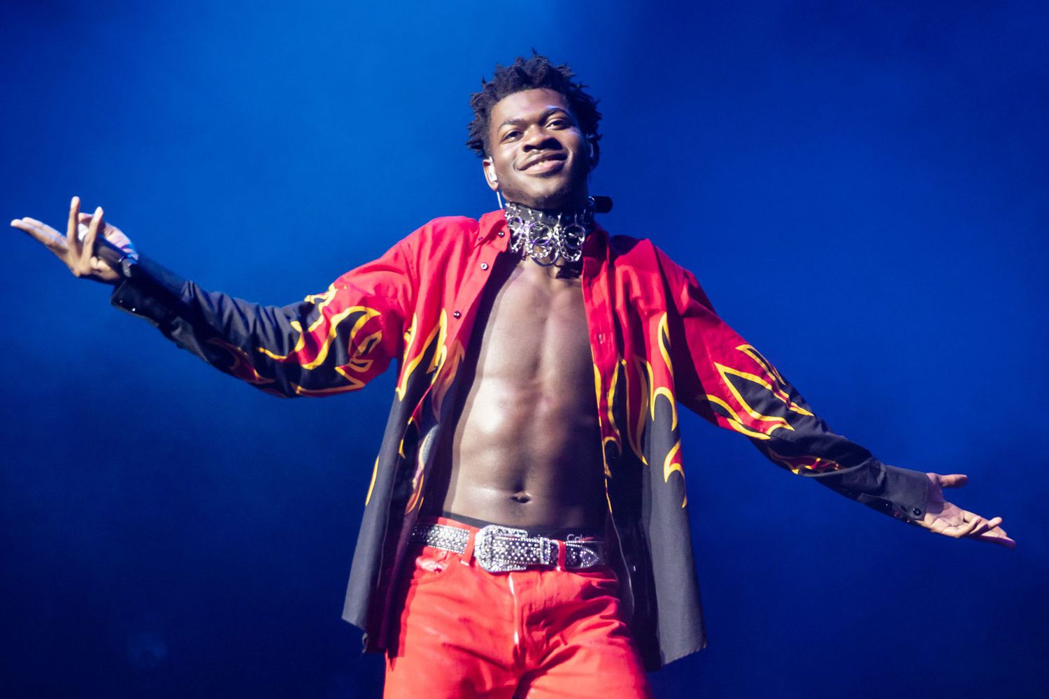 Lil Nas X performs at WiLD 94.9's FM's Jingle Ball 2019 Presented by Capital One at The Masonic Auditorium on December 08, 2019 in San Francisco, California