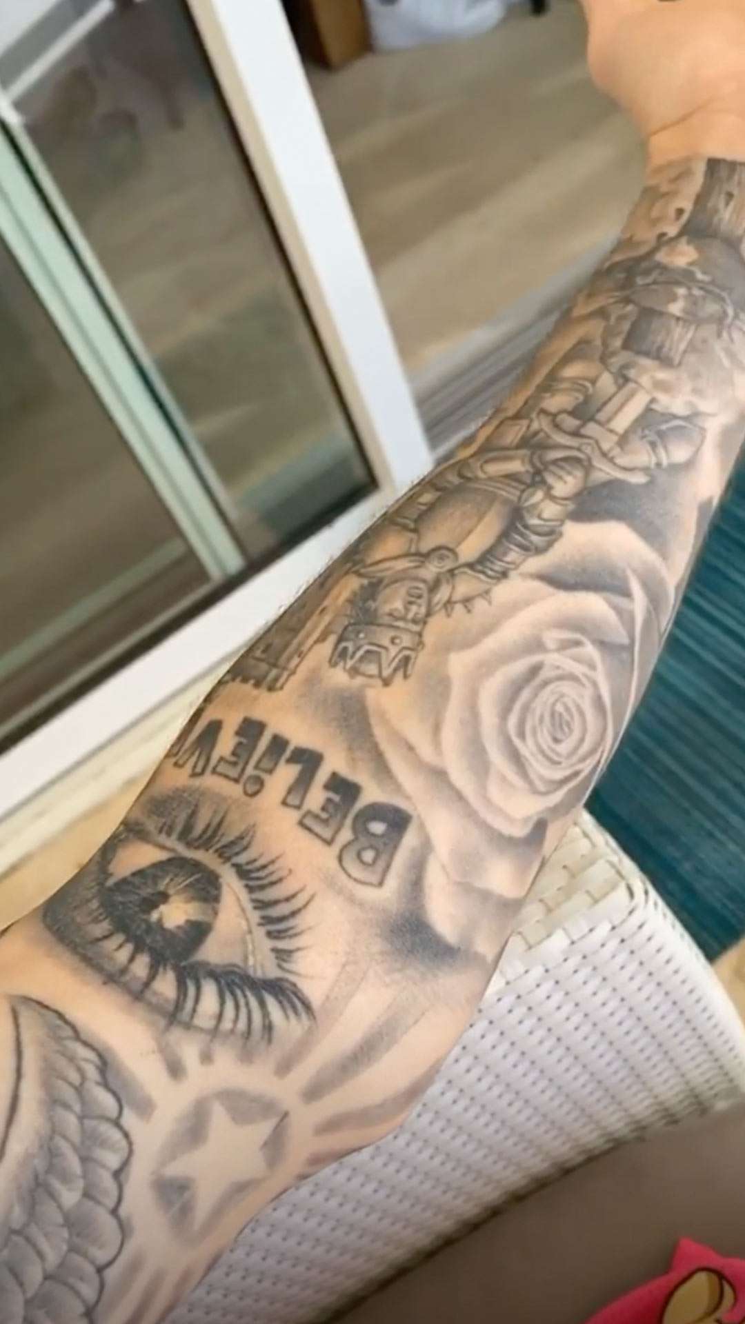 Justin Bieber body tattoos