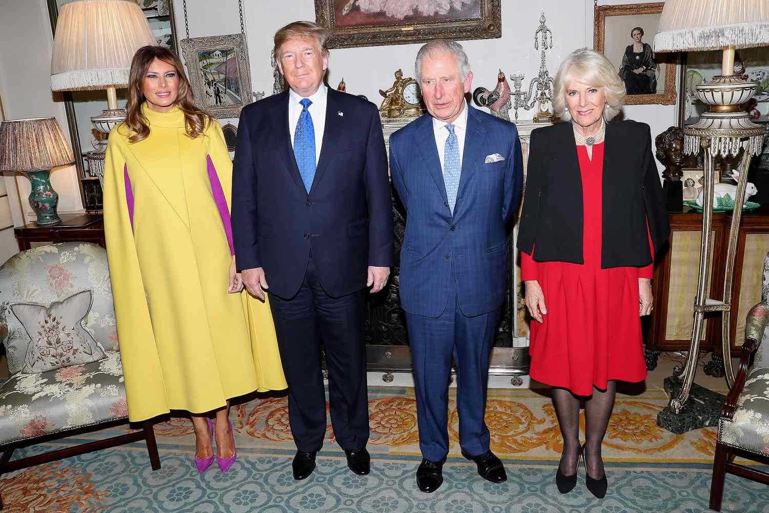 Melania Trump, Donald Trump, Prince Charles, Camilla