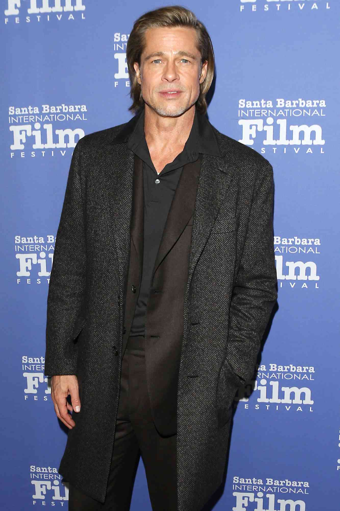 Brad Pitt attends the 35th Annual Santa Barbara International Film Festival
