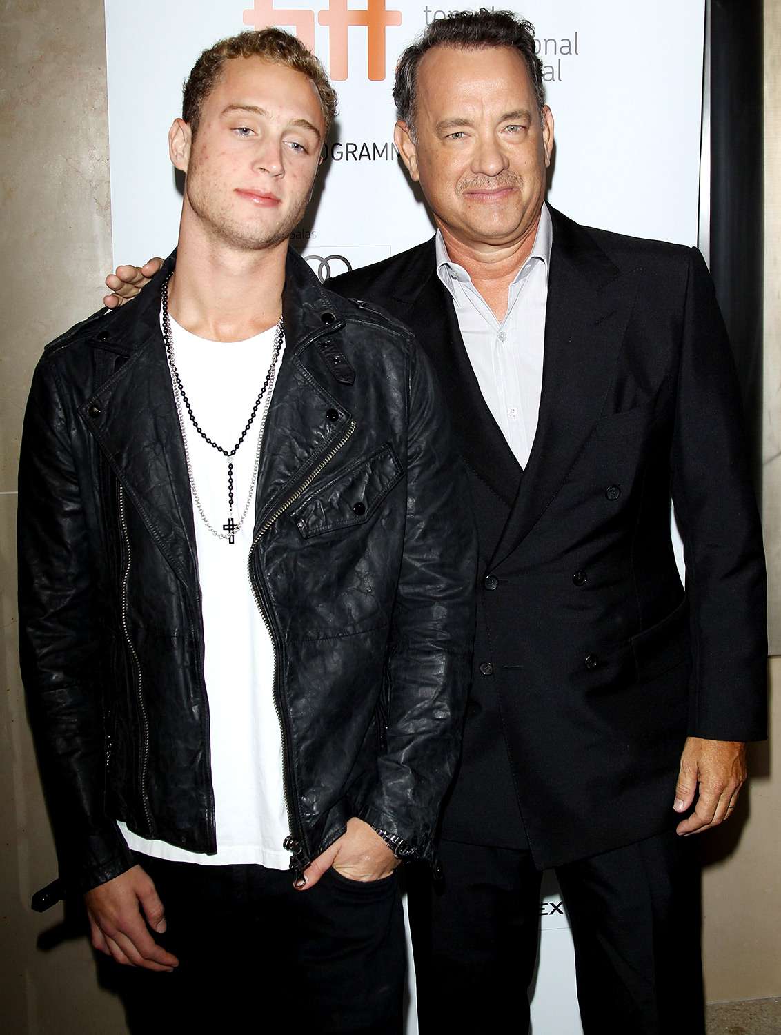 Tom Hanks and his son Chet Hanks