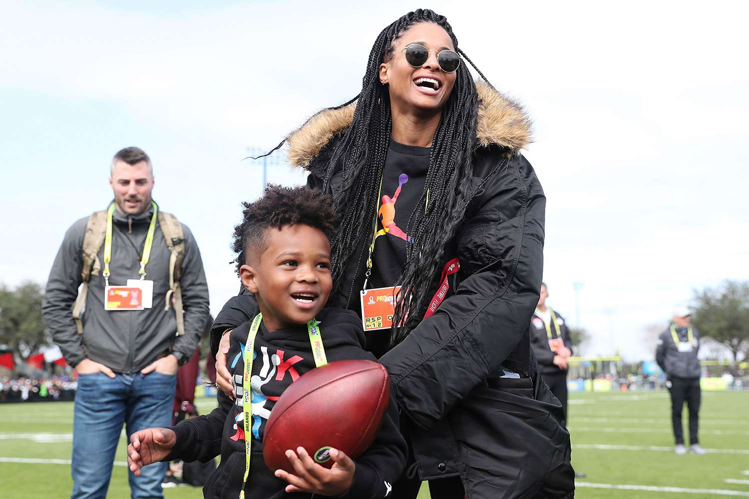 Behind a Football and Her Son, Future