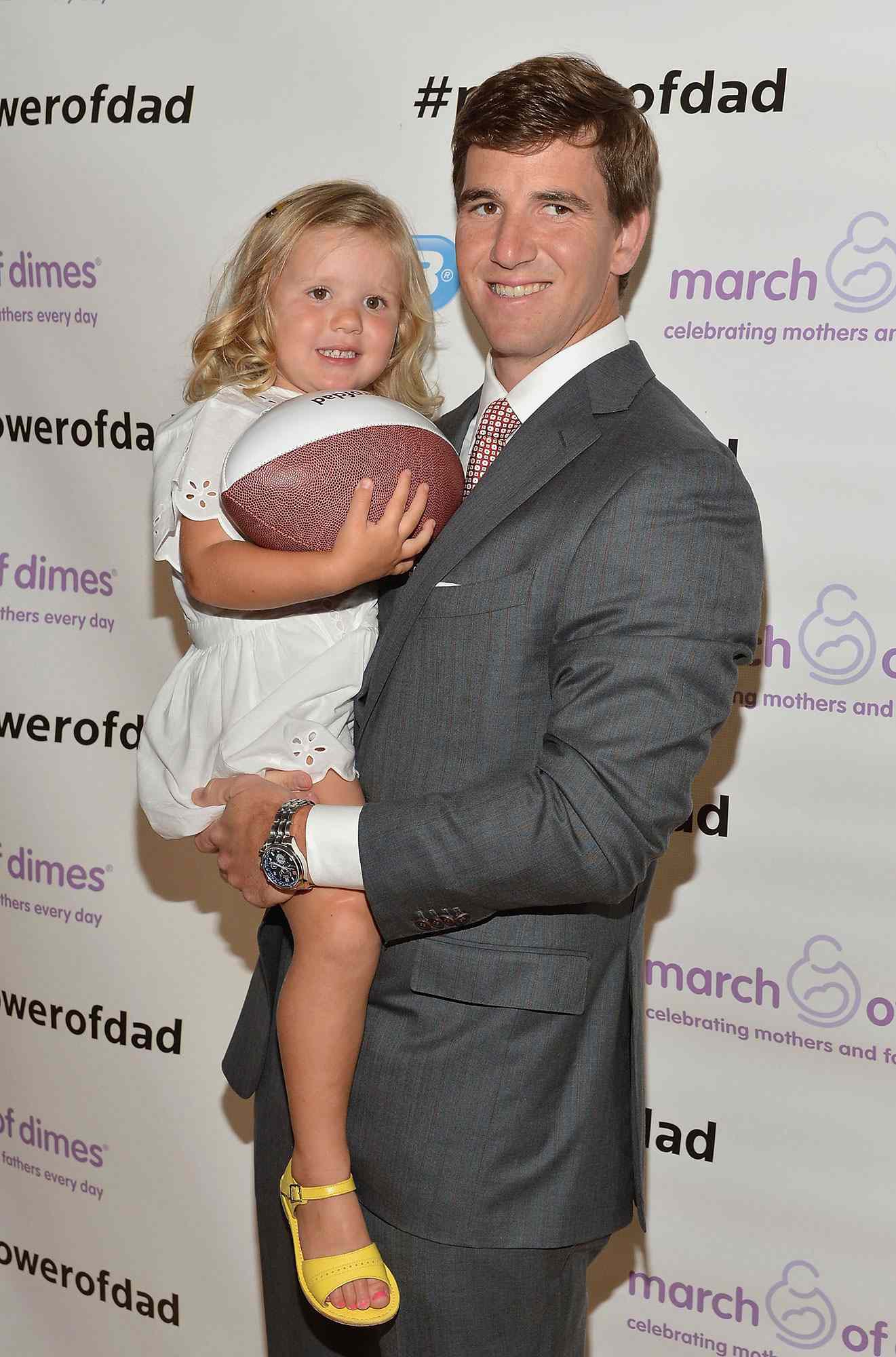 Eli Manning, Oral-B & The March Of Dimes Celebrate Father's Day